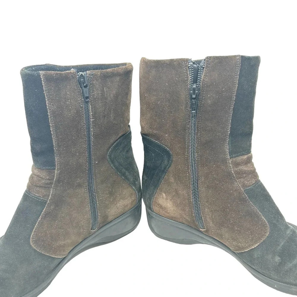 Aquatalia Snow Boots Patchwork Winter Waterproof … - image 5